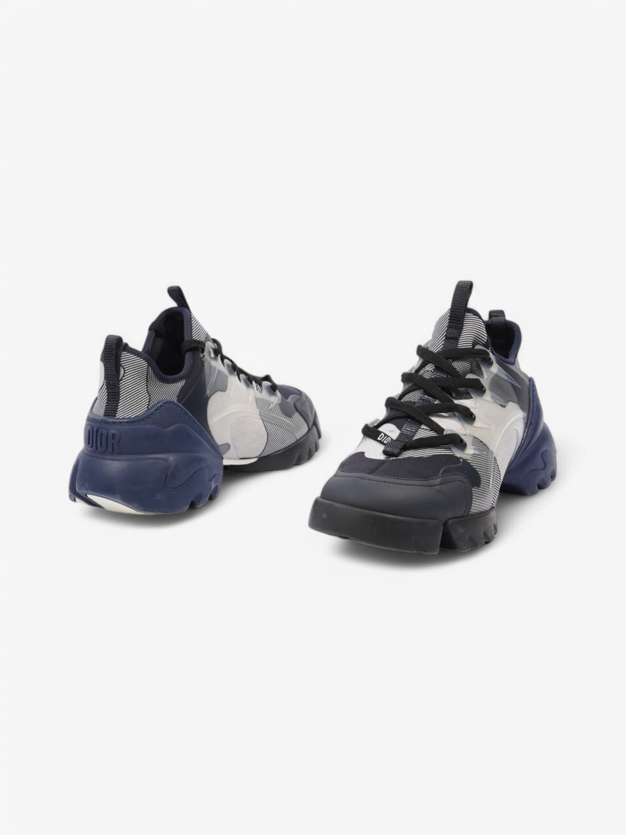 Christian Dior D-Connect White / Black / Navy Fabric EU 41 UK 8 Image 9