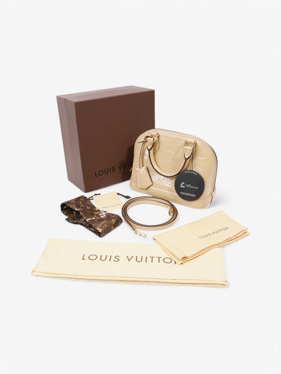 Louis Vuitton Alma Beige Vernis Leather BB Image 10