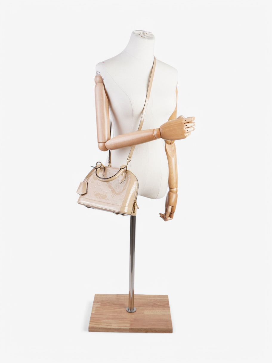 Louis Vuitton Alma Beige Vernis Leather BB Image 2