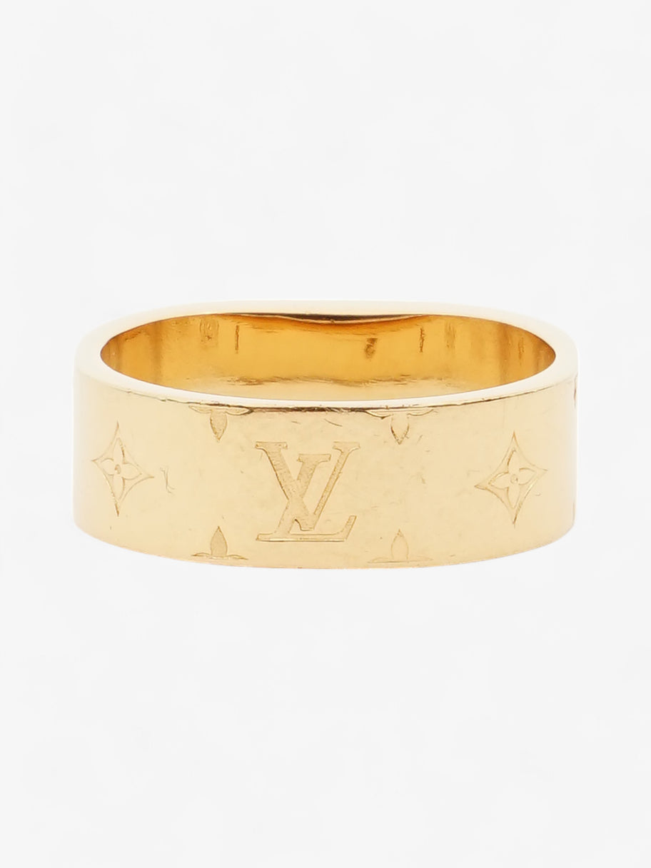 Louis Vuitton Nanogram Ring Gold / Silver Base Metal Small (Circumference - 52mm) Image 3