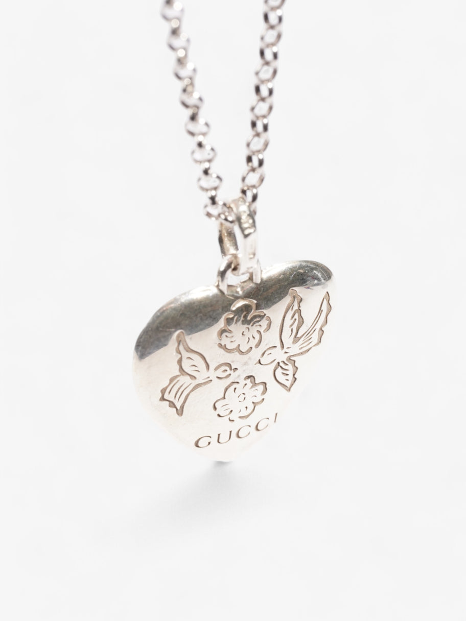 Gucci Blind For Love Necklace Silver Silver Sterling Image 5