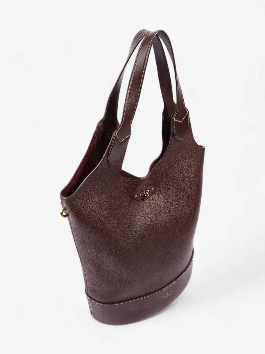 Mulberry Lily Tote Oxblood Calfskin Leather Mini Image 7
