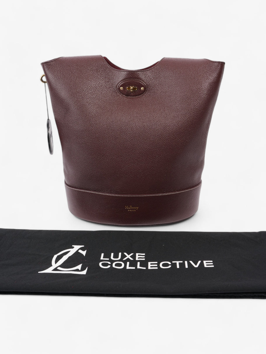 Mulberry Lily Tote Oxblood Calfskin Leather Mini Image 9
