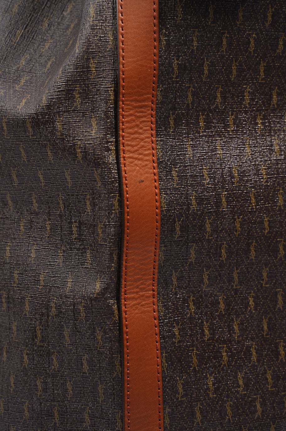 Saint Laurent Le Long Bucket Bag Monogram Canvas Image 13