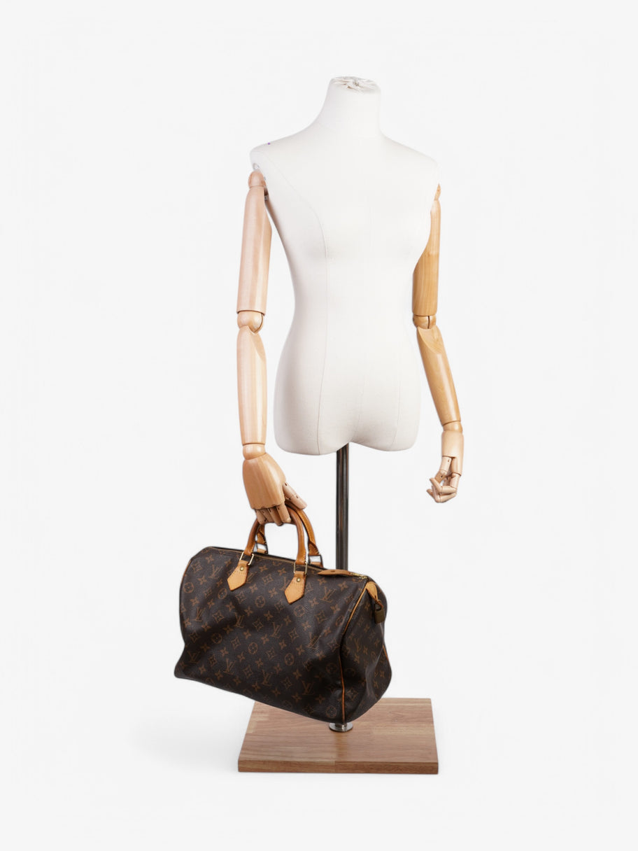 Louis Vuitton Speedy Monogram Coated Canvas 35 Image 2