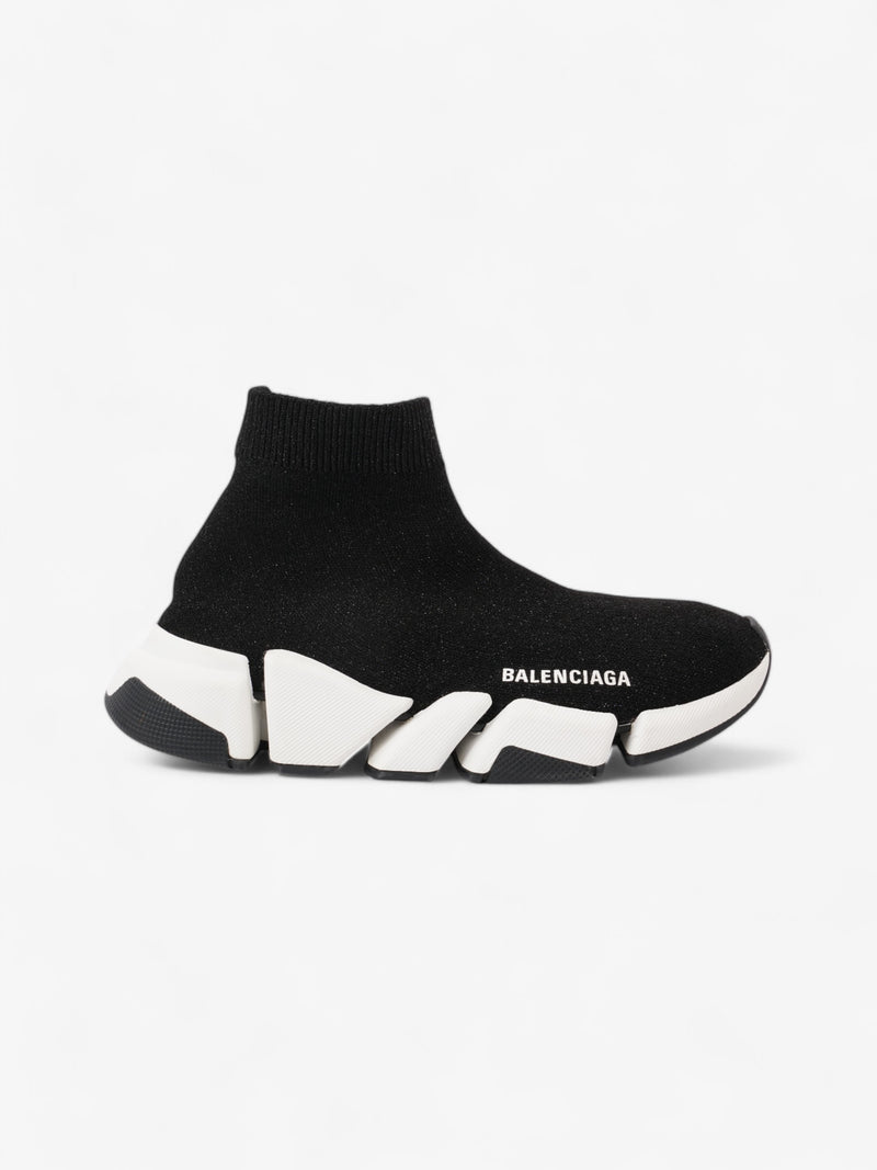  Balenciaga Speed 2.0 Black / White Cotton EU 37 UK 4
