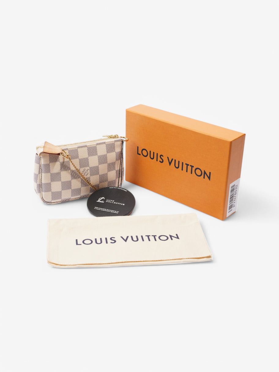 Louis Vuitton Mini Pochette Accessoires Damier Azur Coated Canvas Image 10