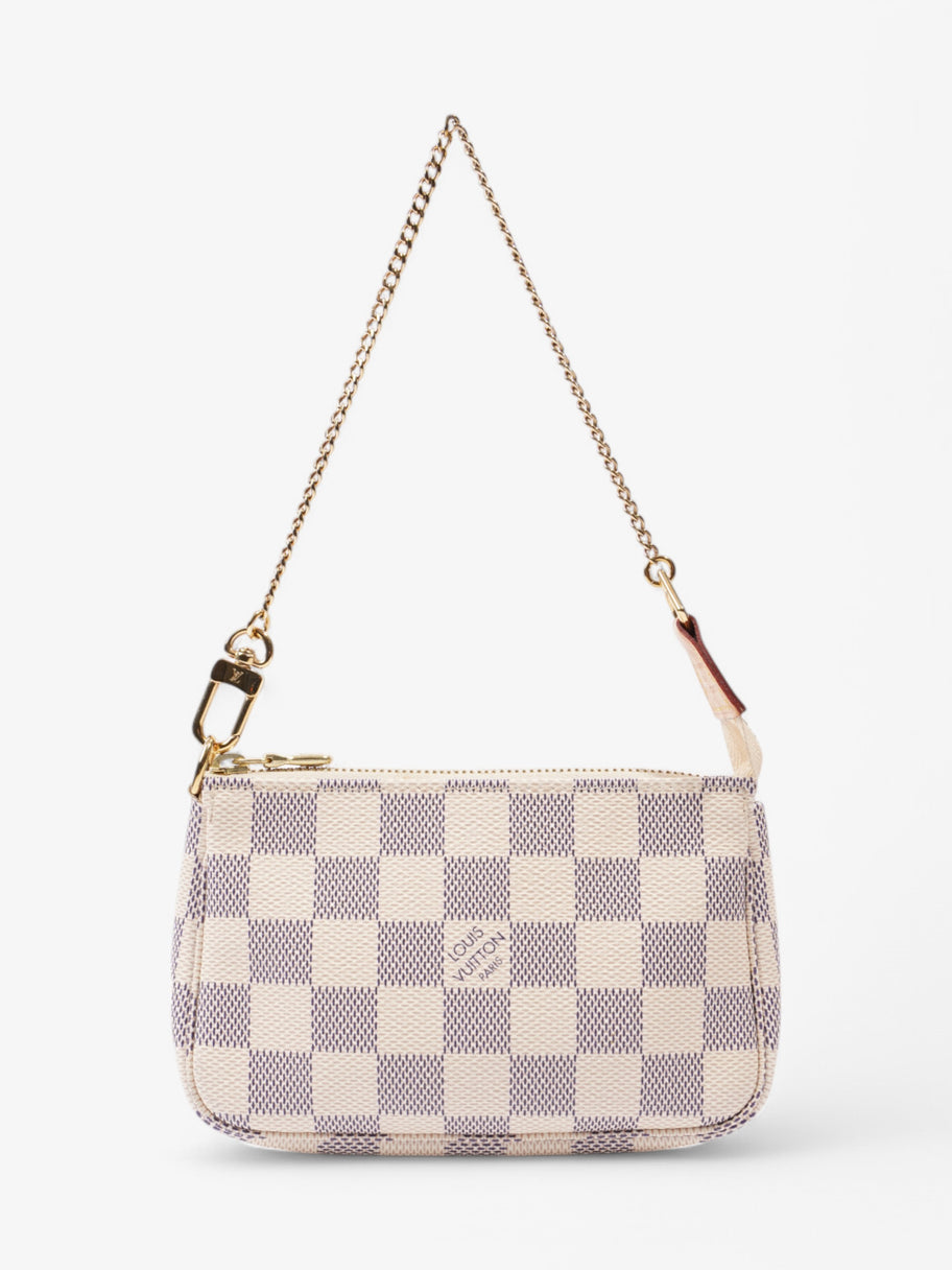 Louis Vuitton Mini Pochette Accessoires Damier Azur Coated Canvas Image 4