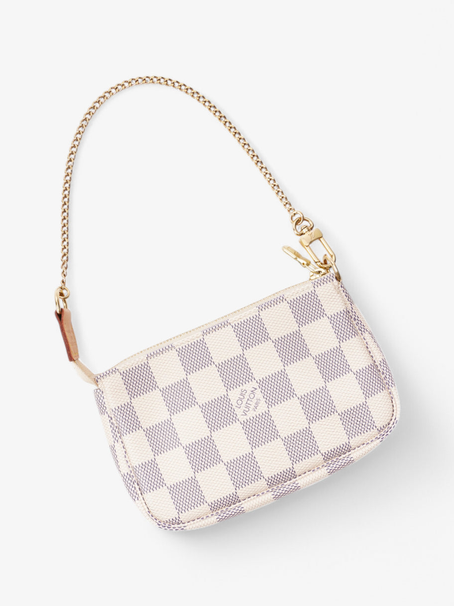 Louis Vuitton Mini Pochette Accessoires Damier Azur Coated Canvas Image 7