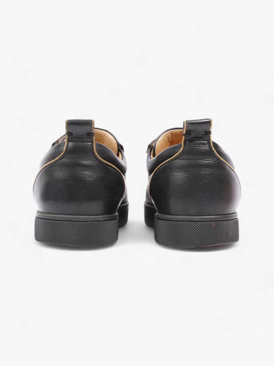 Christian Louboutin Rush Spike Sneakers Black / Gold Leather EU 39 UK 6 Image 6