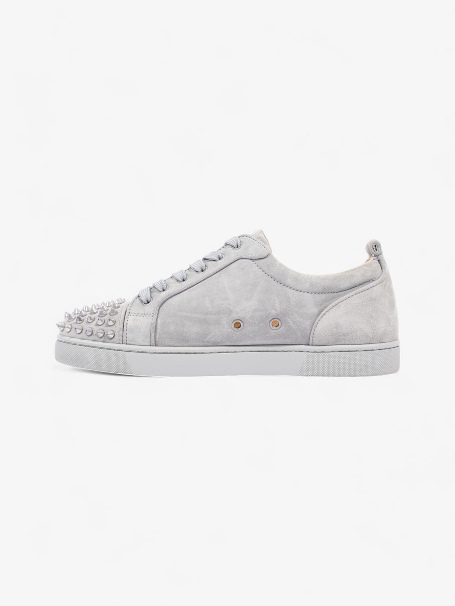 Christian Louboutin Louis Junior Spikes Blue Grey Suede EU 41 UK 7 Image 3