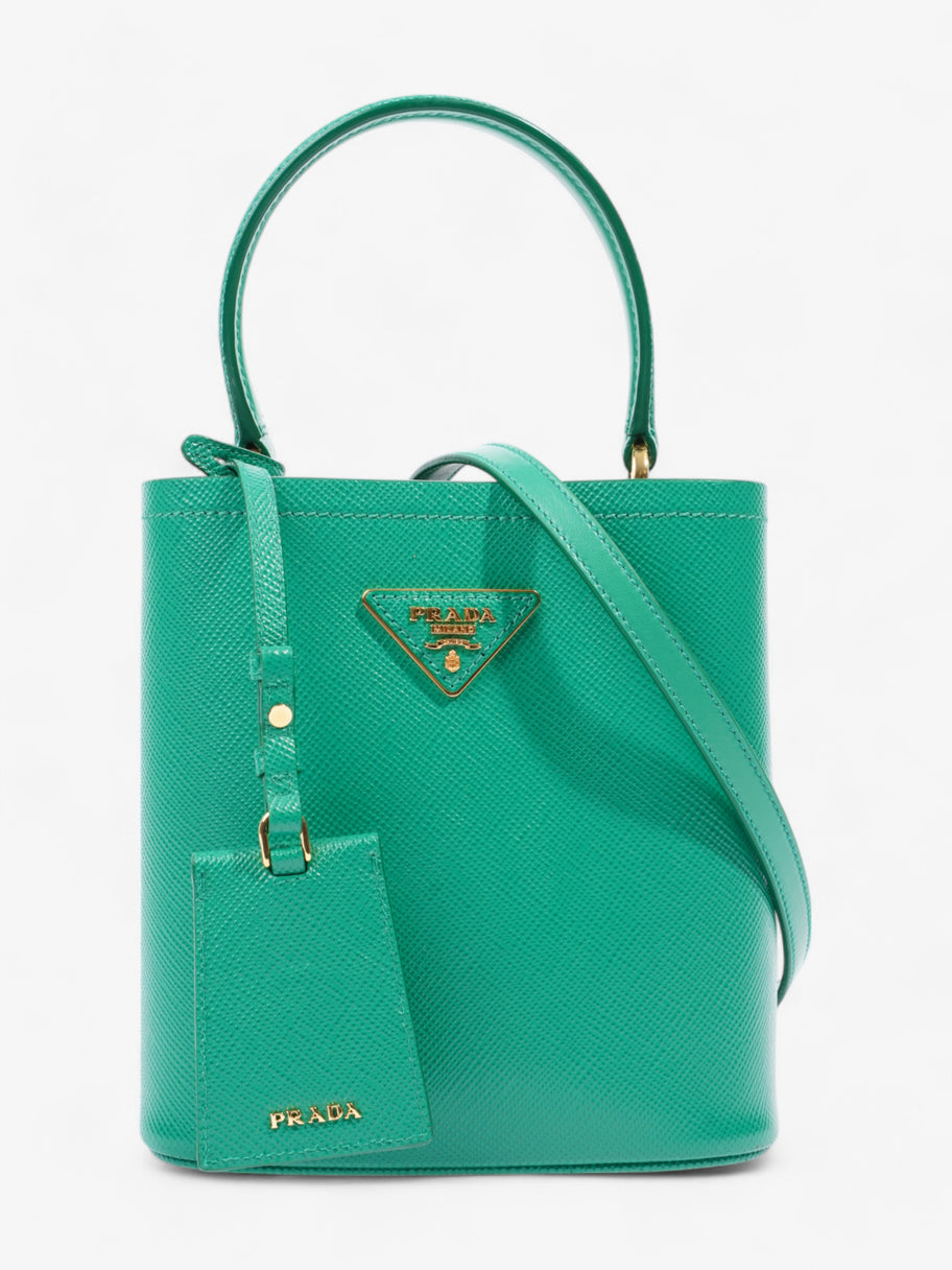 Prada Panier Bag Mango Saffiano Leather Small Image 2