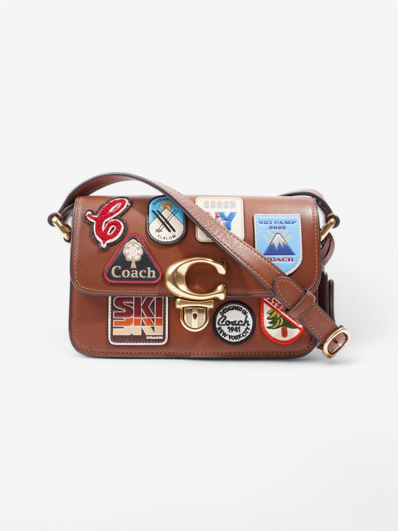  Coach Studio 19 Brown Leather