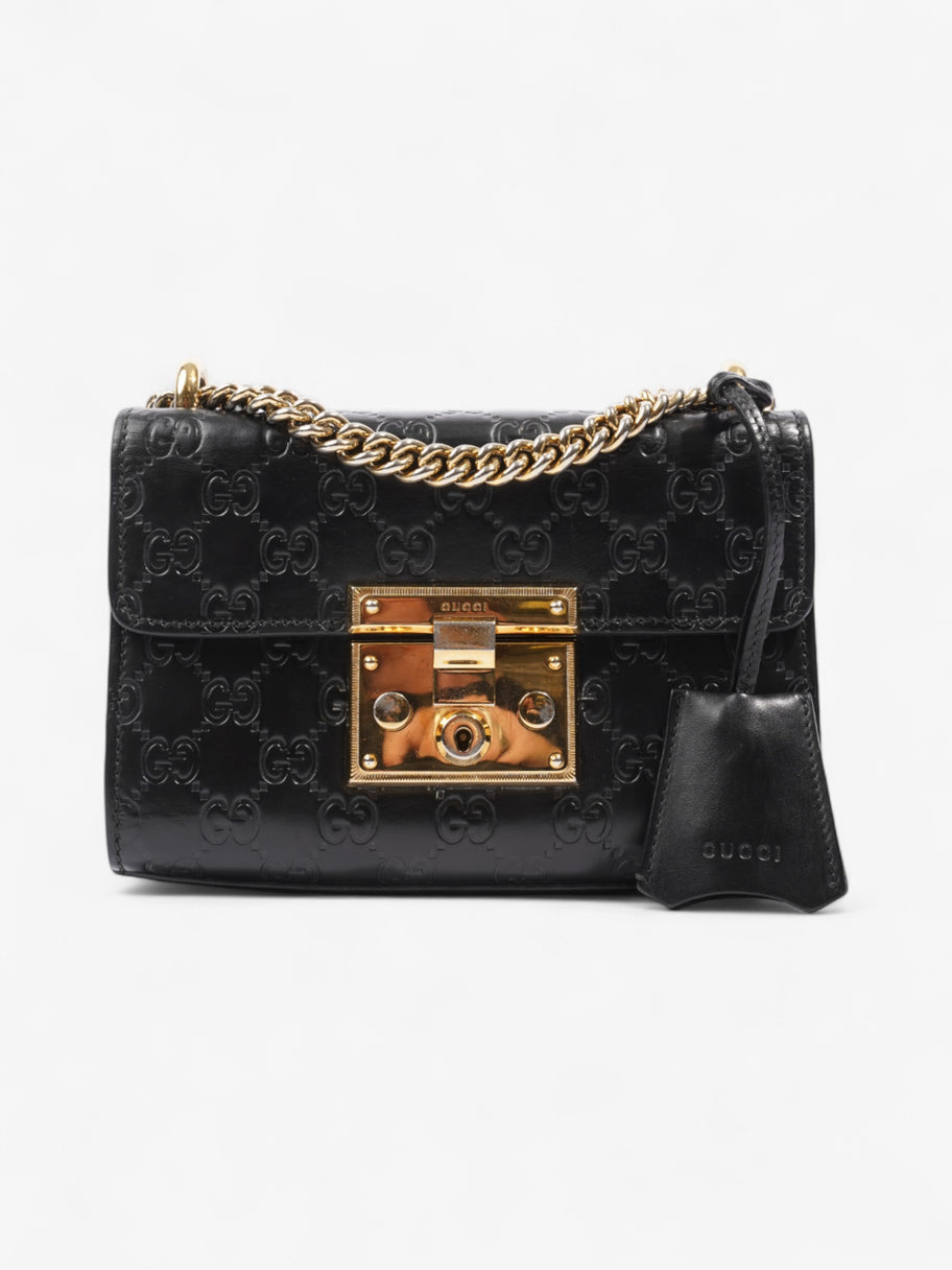 Gucci Padlock Black Leather Small Image 1