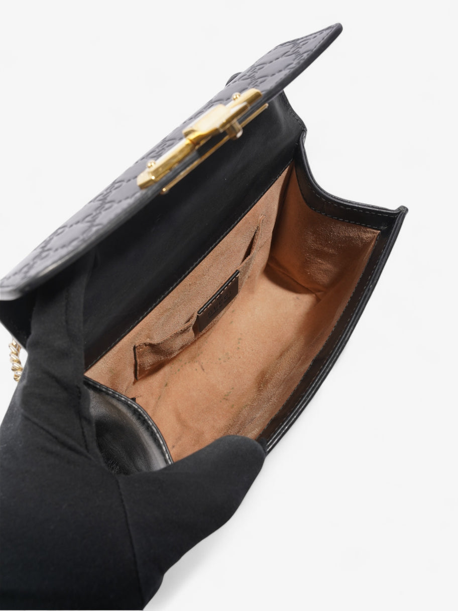 Gucci Padlock Black Leather Small Image 7