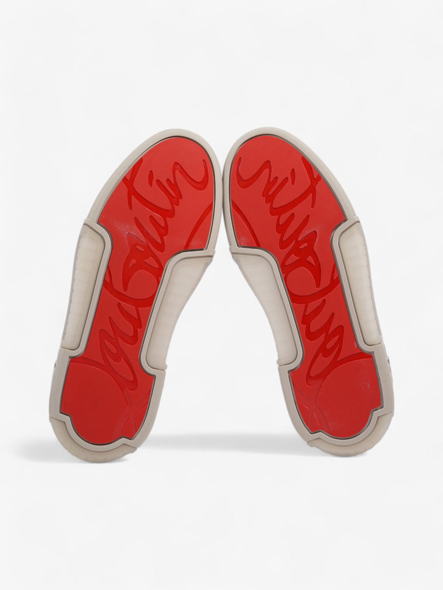 Christian Louboutin Astroloubi Grey / Red Suede EU 44 UK 10 Image 7