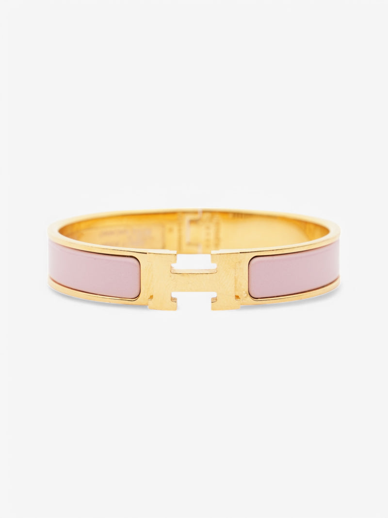  Hermes Clic H Pink / Gold Gold Plated GM