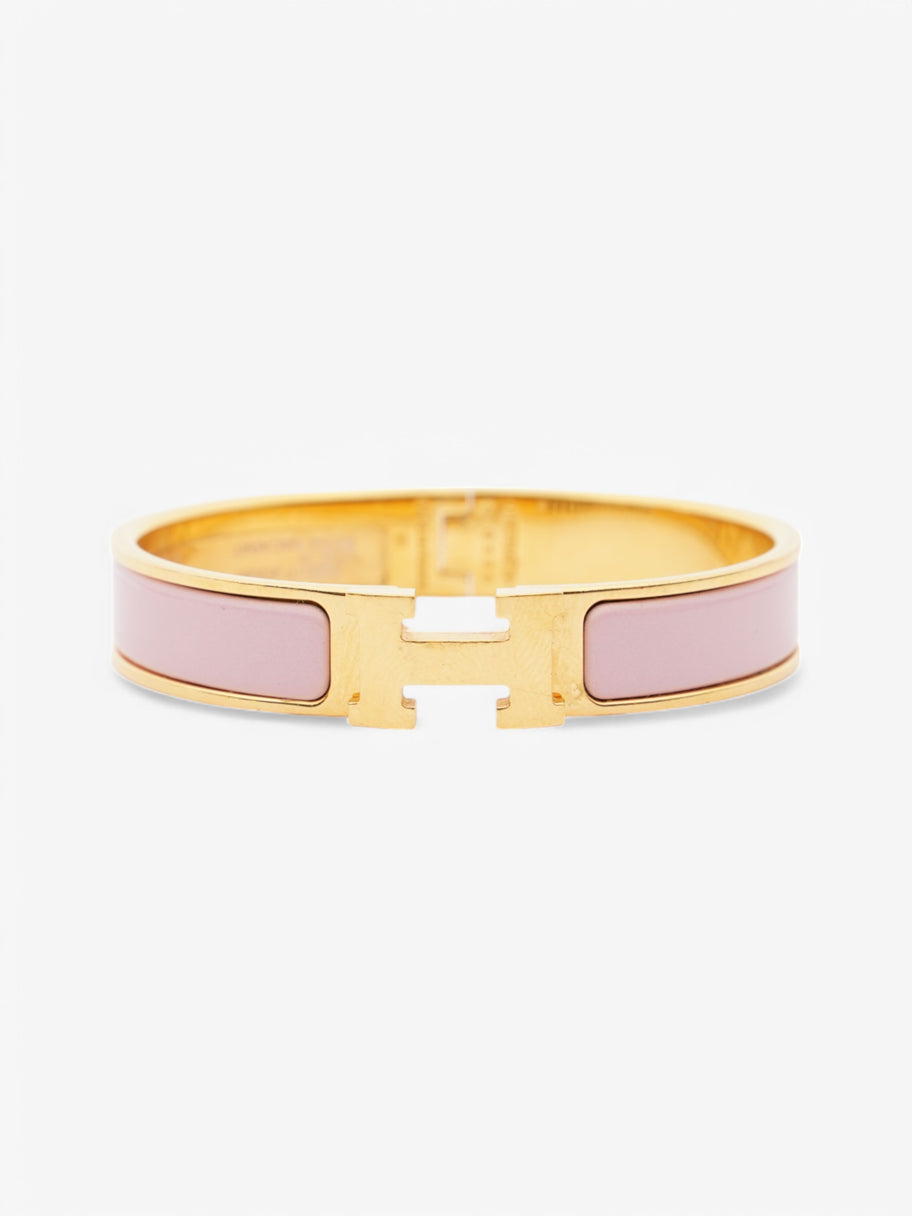 Hermes Clic H Pink / Gold Gold Plated GM Image 1