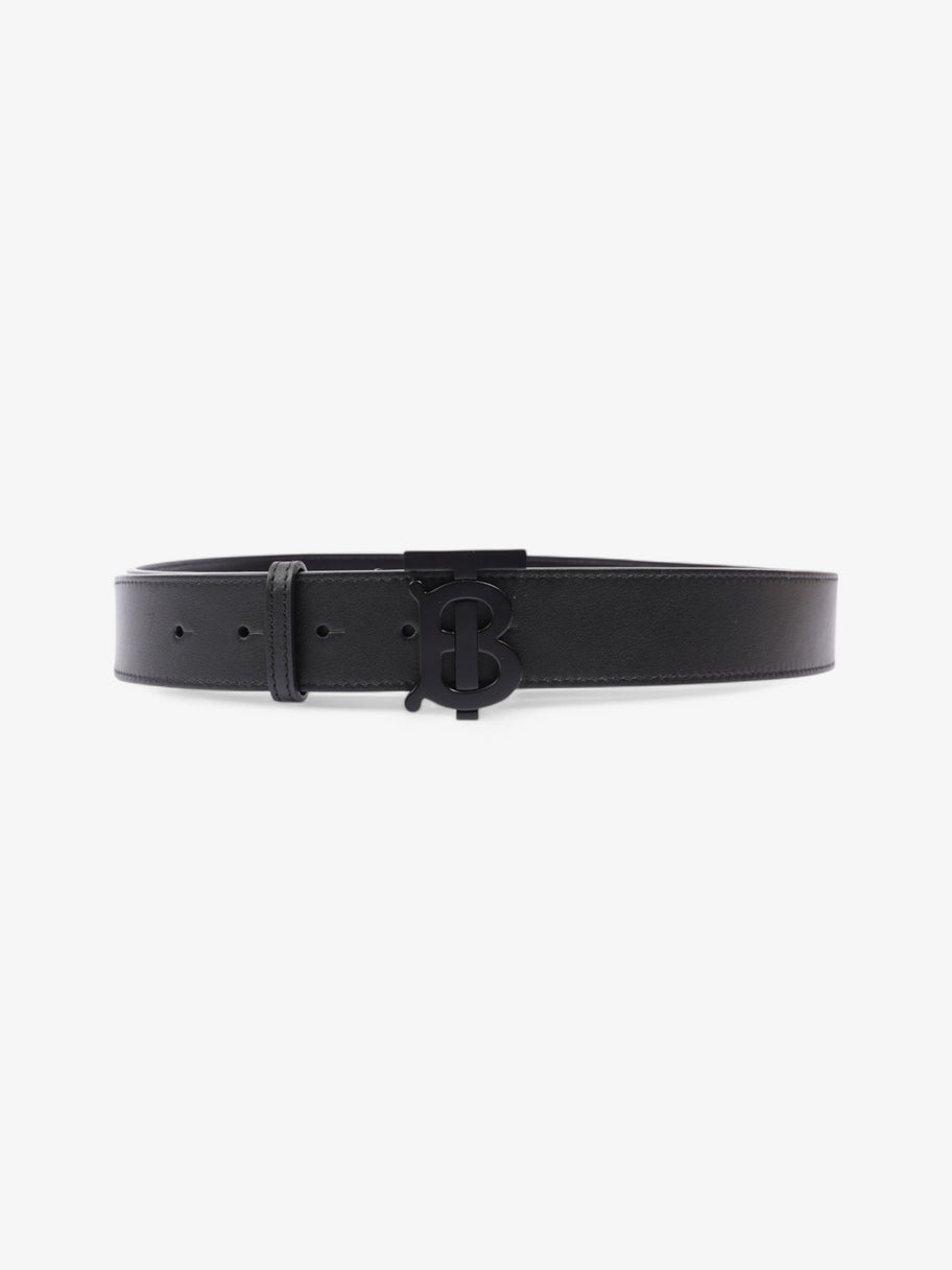 Burberry TB Belt Matte Black Leather 90cm / 36