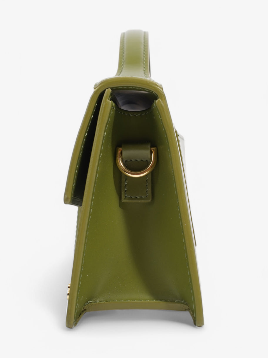 Jacquemus Le Bambino Long Green Leather Image 3