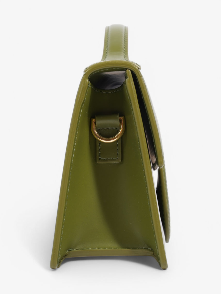 Jacquemus Le Bambino Long Green Leather Image 5