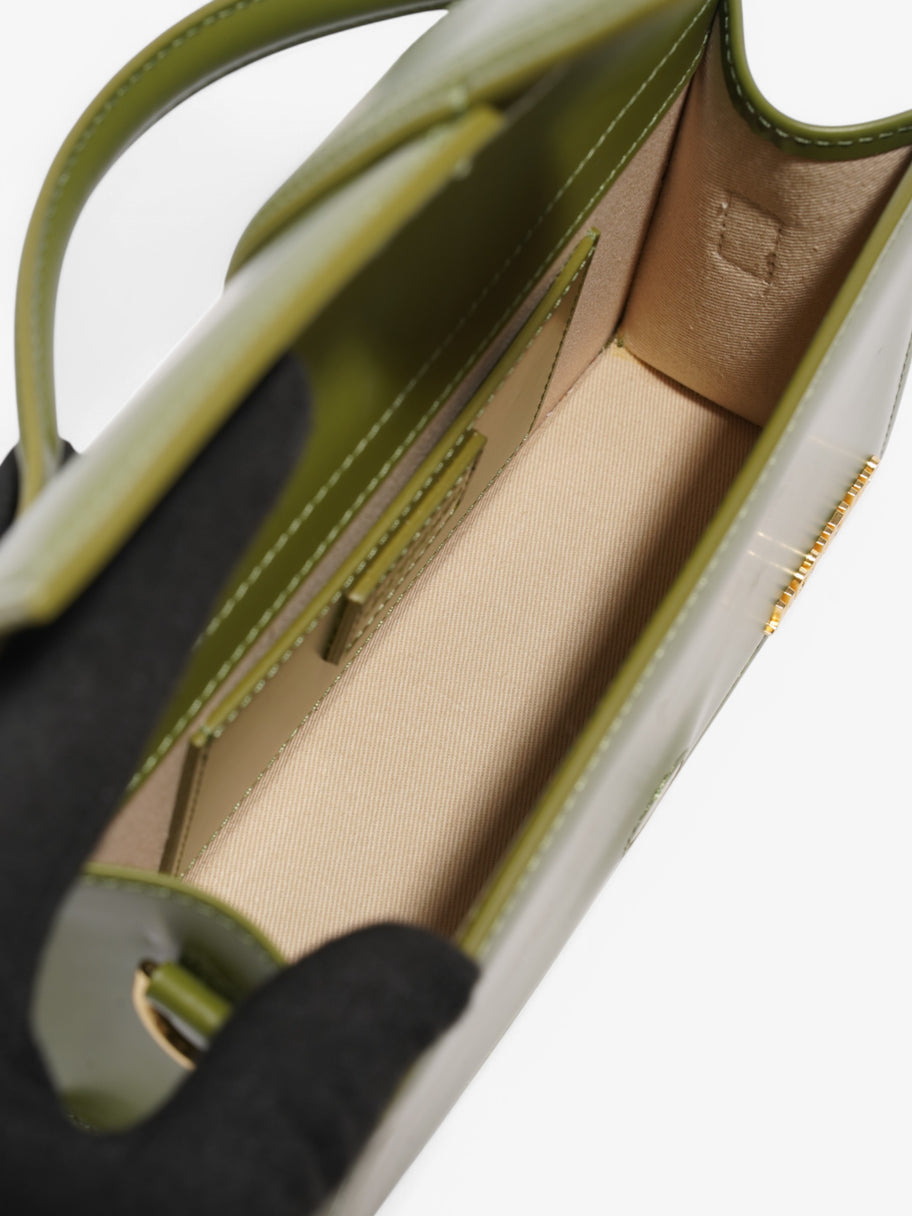 Jacquemus Le Bambino Long Green Leather Image 7