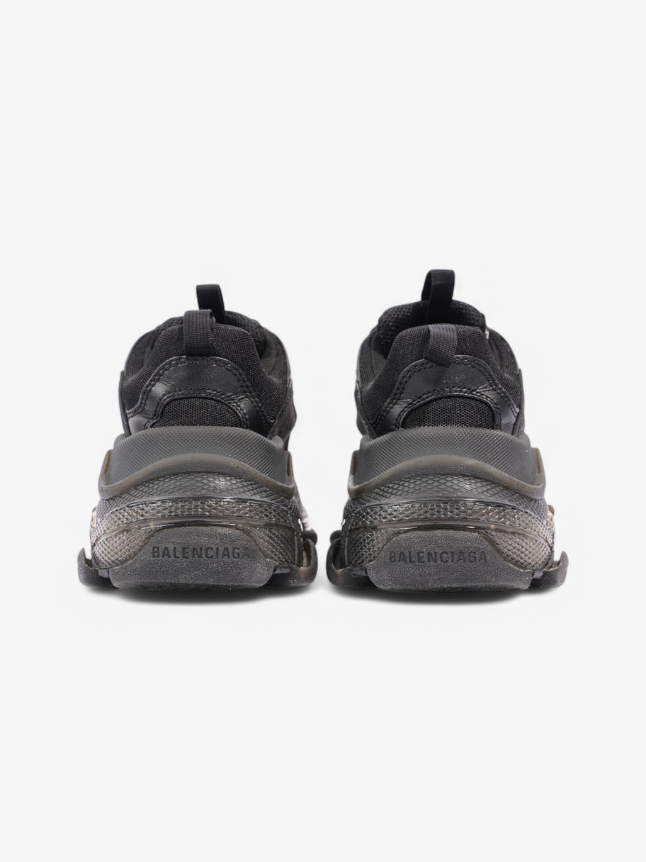 Balenciaga Triple S Clear Sole Black / White Mesh EU 37 UK 4 Image 6
