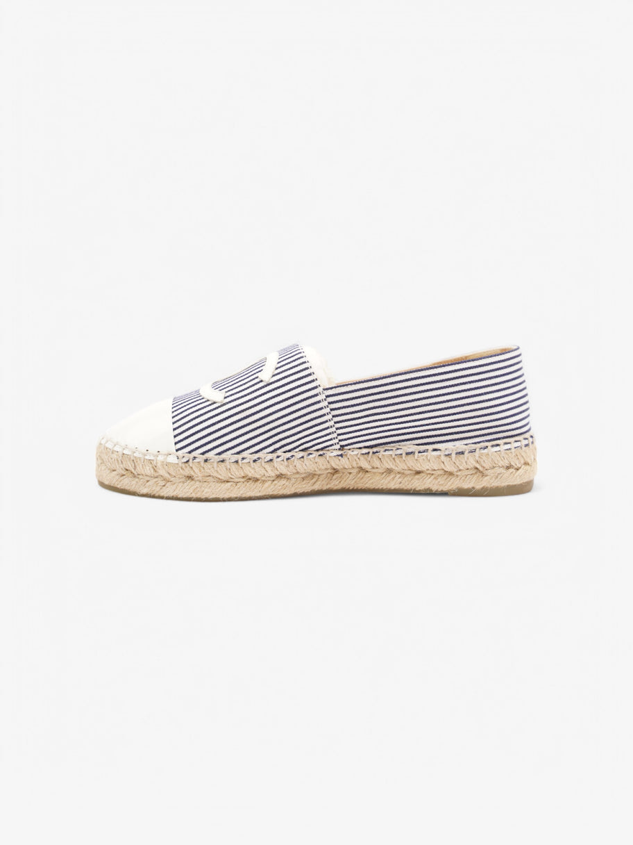 Chanel Chanel Espadrilles White / Black Cotton EU 37 UK 4 Image 3