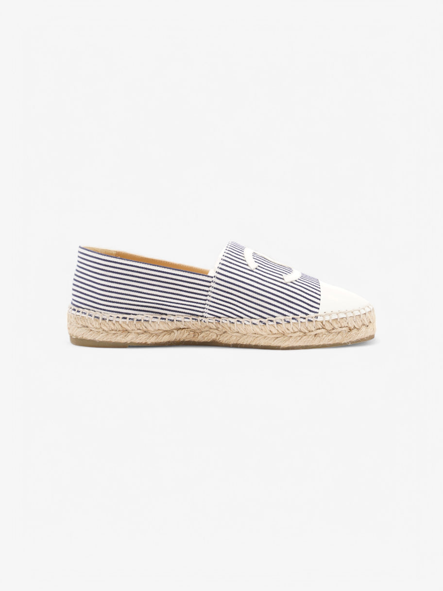Chanel Chanel Espadrilles White / Black Cotton EU 37 UK 4 Image 5