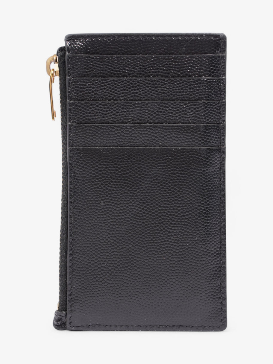 Saint Laurent Cassandra Card Holder Black Leather Image 5