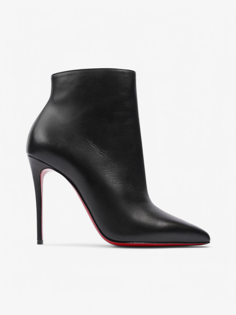  Christian Louboutin So Kate Boot 100 Black Leather EU 37 UK 4