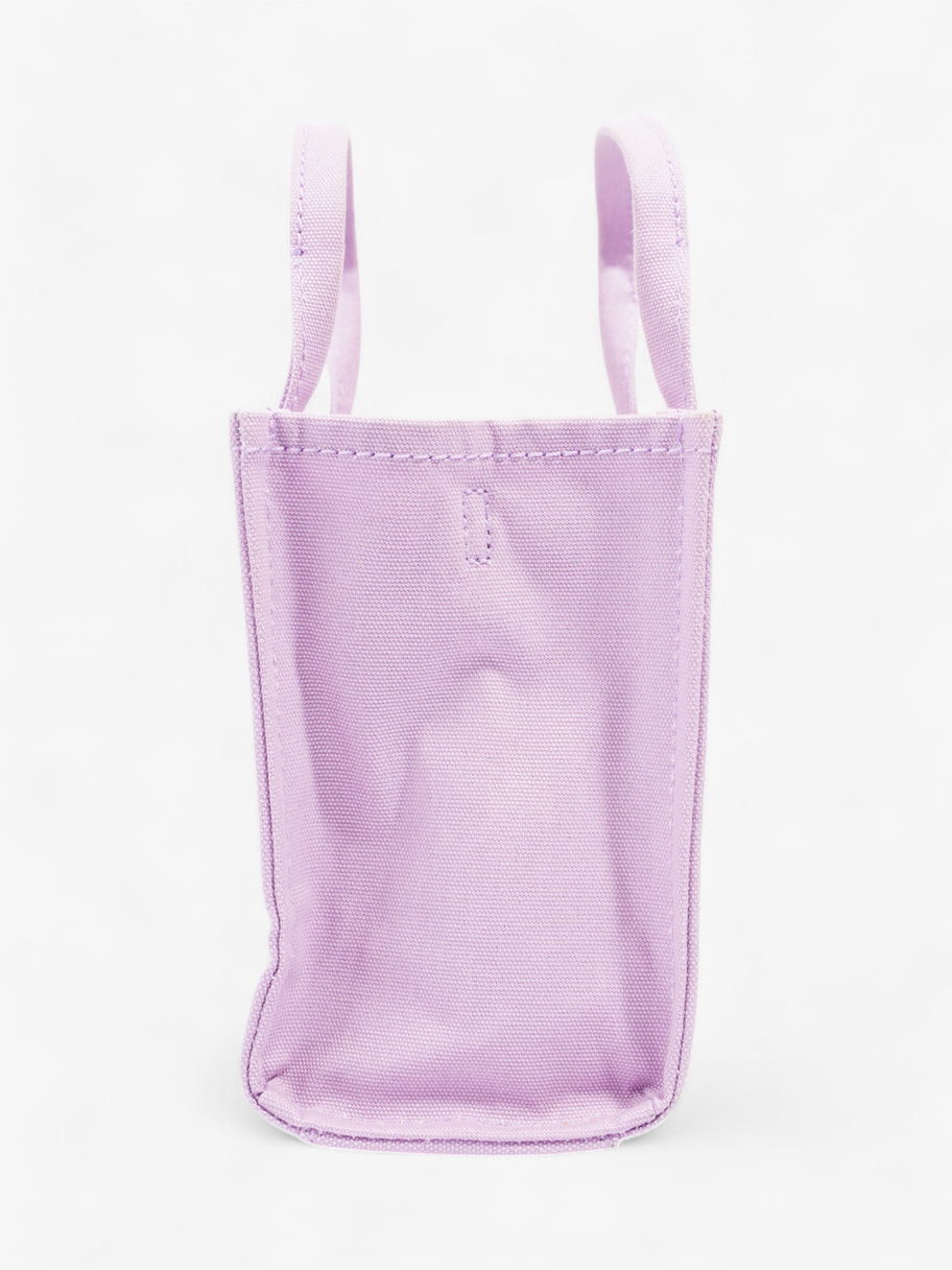 Marc Jacobs The Tote Bag Lilac Canvas Small Image 5