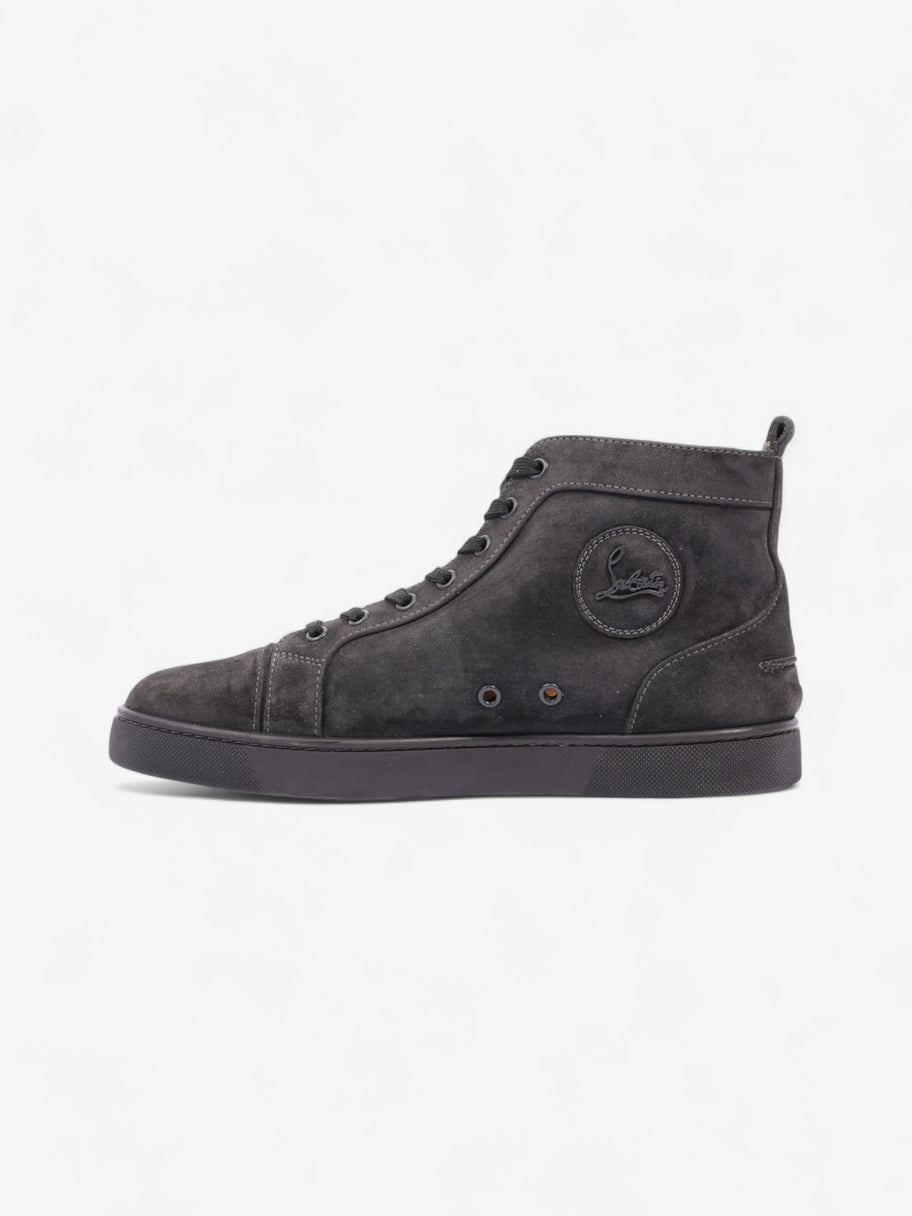 Christian Louboutin Louis Junior High Top Grey Suede EU 42 UK 8 Image 3