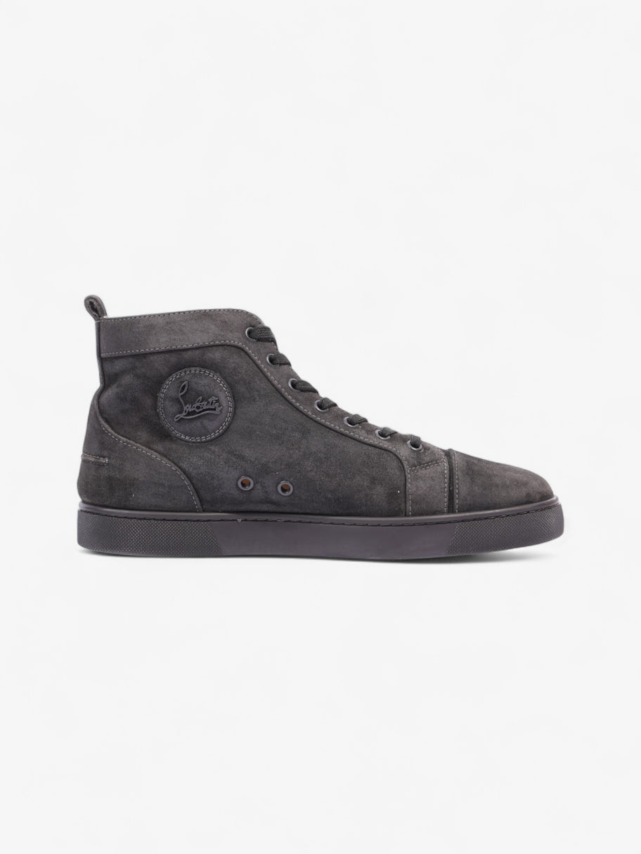 Christian Louboutin Louis Junior High Top Grey Suede EU 42 UK 8 Image 4