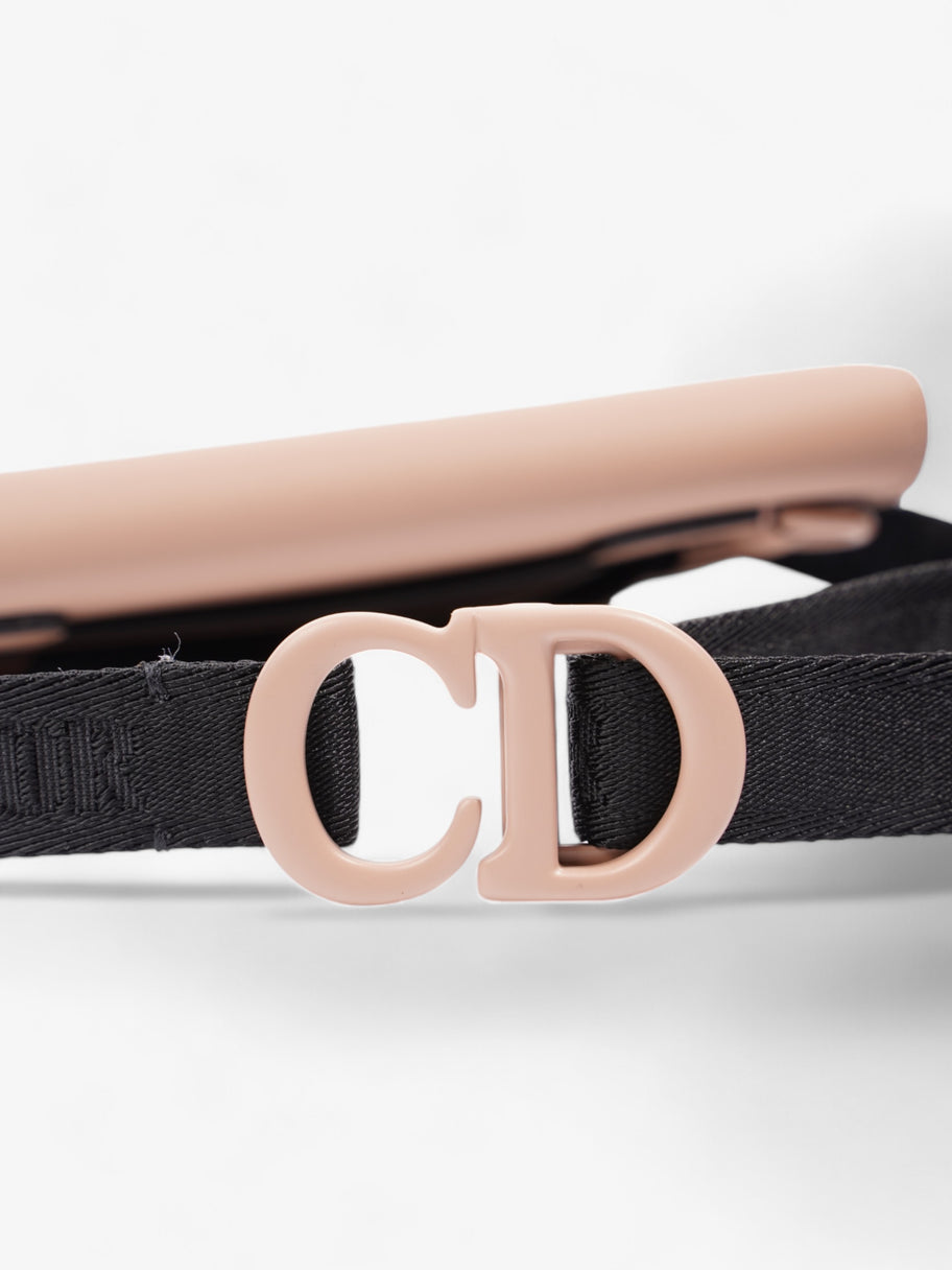 Christian Dior Saddle Pouch Pink Nude Calfskin Leather Image 5