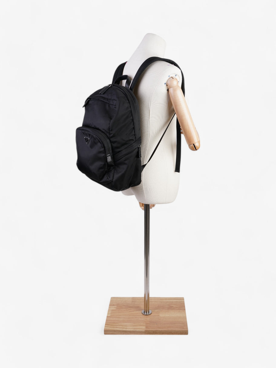 Prada Backpack Black Re Nylon Image 2