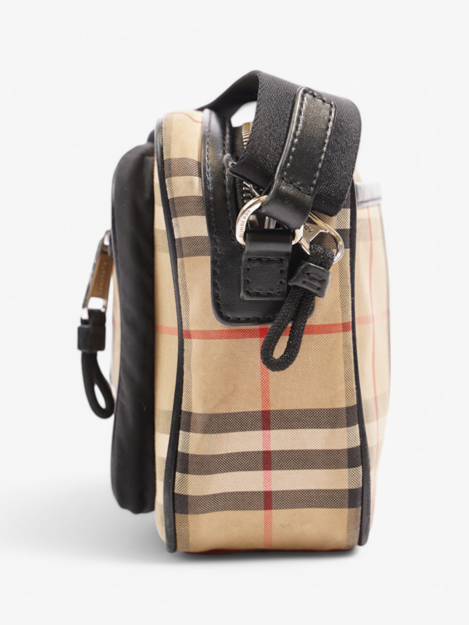 Burberry Crossbody Bag Archive Beige Coated Canvas Image 2