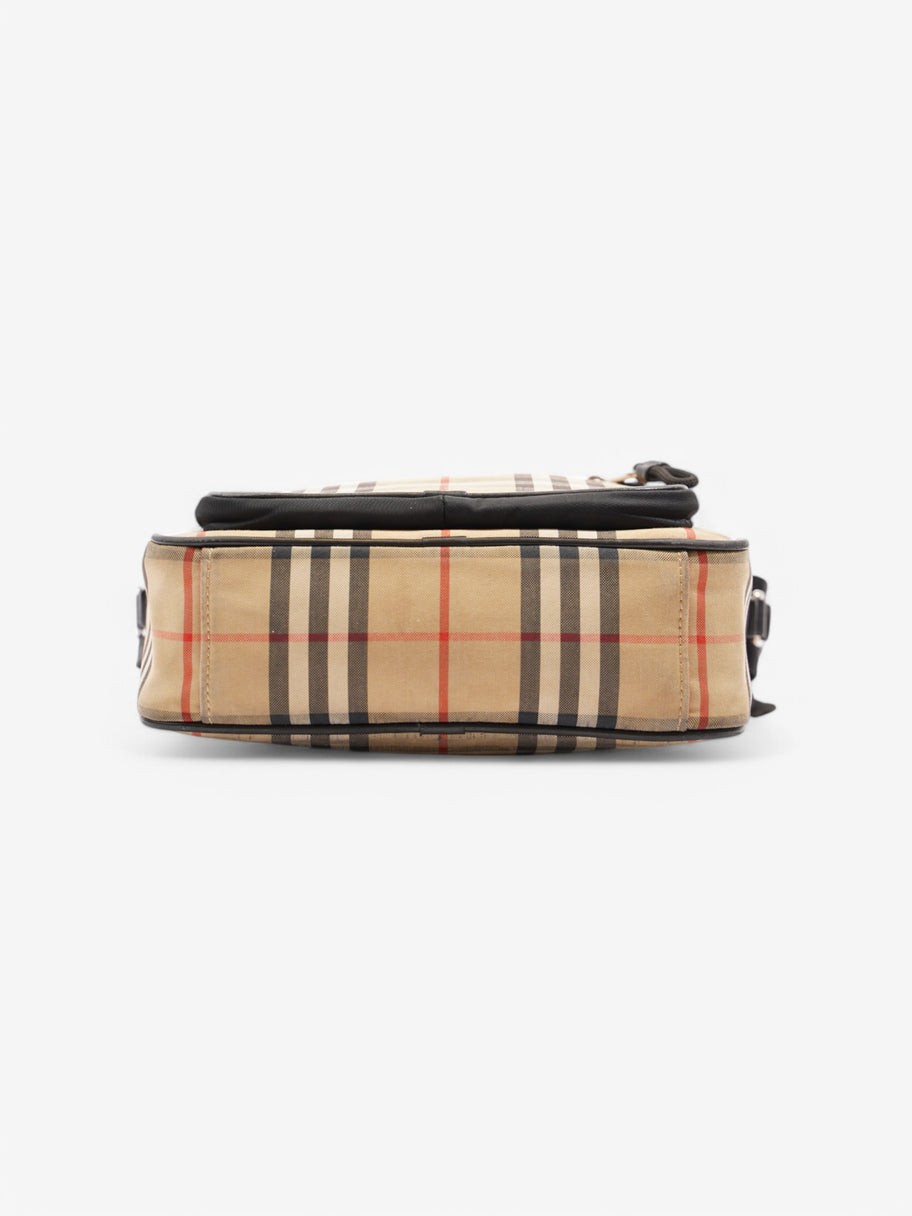Burberry Crossbody Bag Archive Beige Coated Canvas Image 5