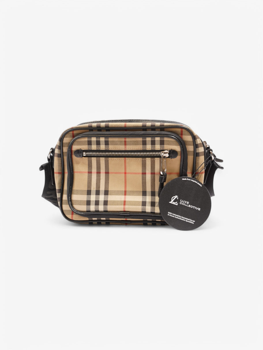 Burberry Crossbody Bag Archive Beige Coated Canvas Image 8