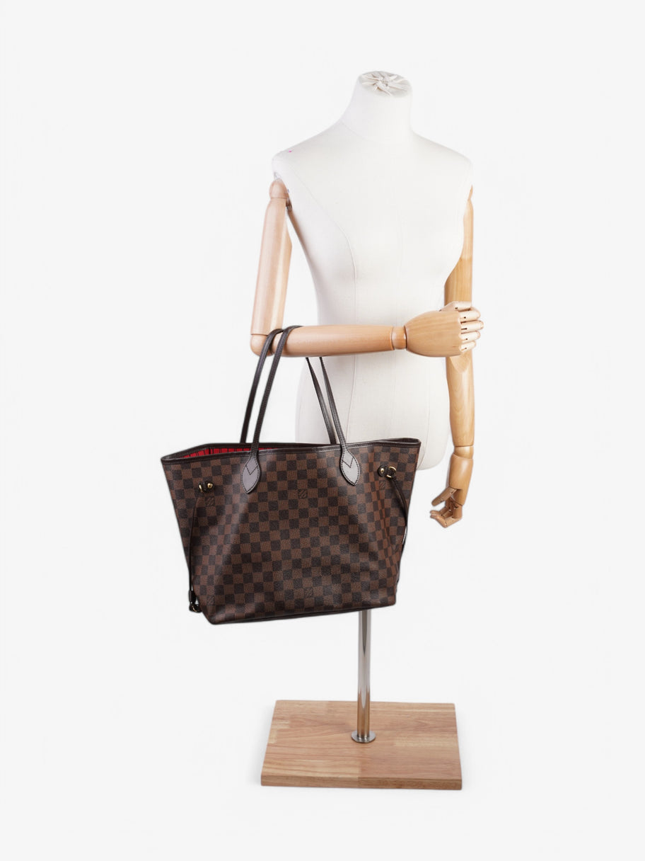 Louis Vuitton Neverfull Damier Ebene Coated Canvas MM Image 2