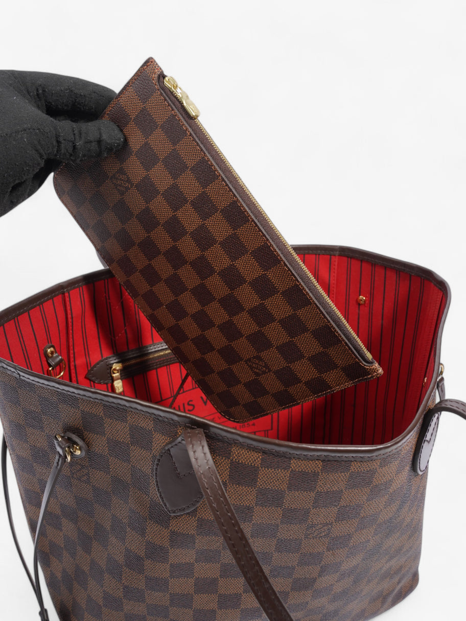 Louis Vuitton Neverfull Damier Ebene Coated Canvas MM Image 8
