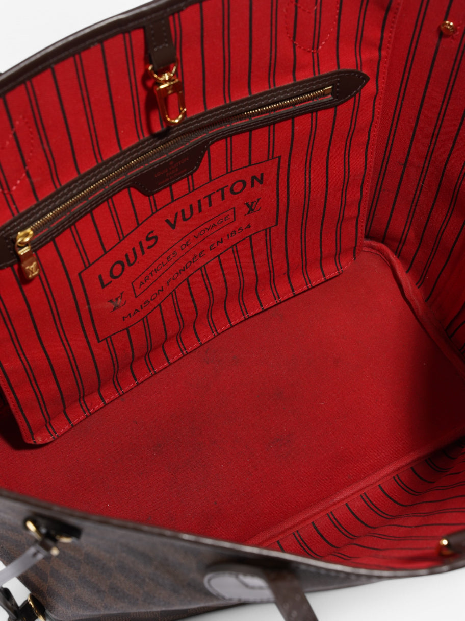 Louis Vuitton Neverfull Damier Ebene Coated Canvas MM Image 9