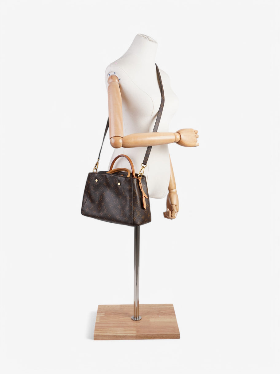 Louis Vuitton Montaigne  Monogram Coated Canvas MM Image 2
