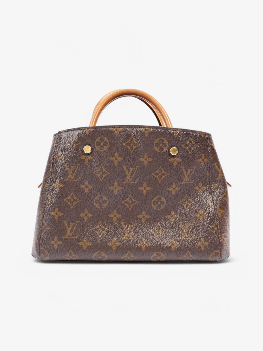 Louis Vuitton Montaigne  Monogram Coated Canvas MM Image 4