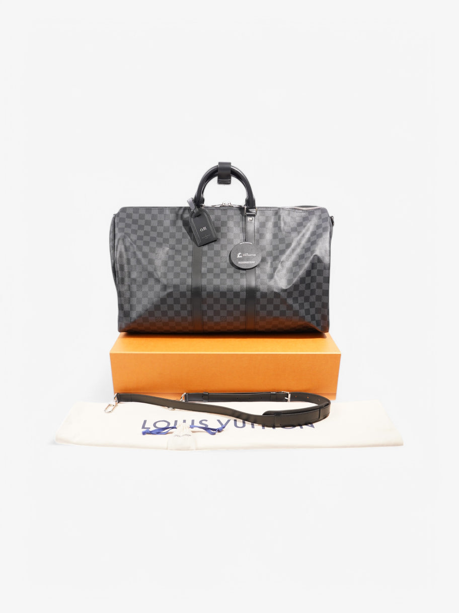 Louis Vuitton Keepall Bandouliere Damier Graphite Coated Canvas 55 Image 11