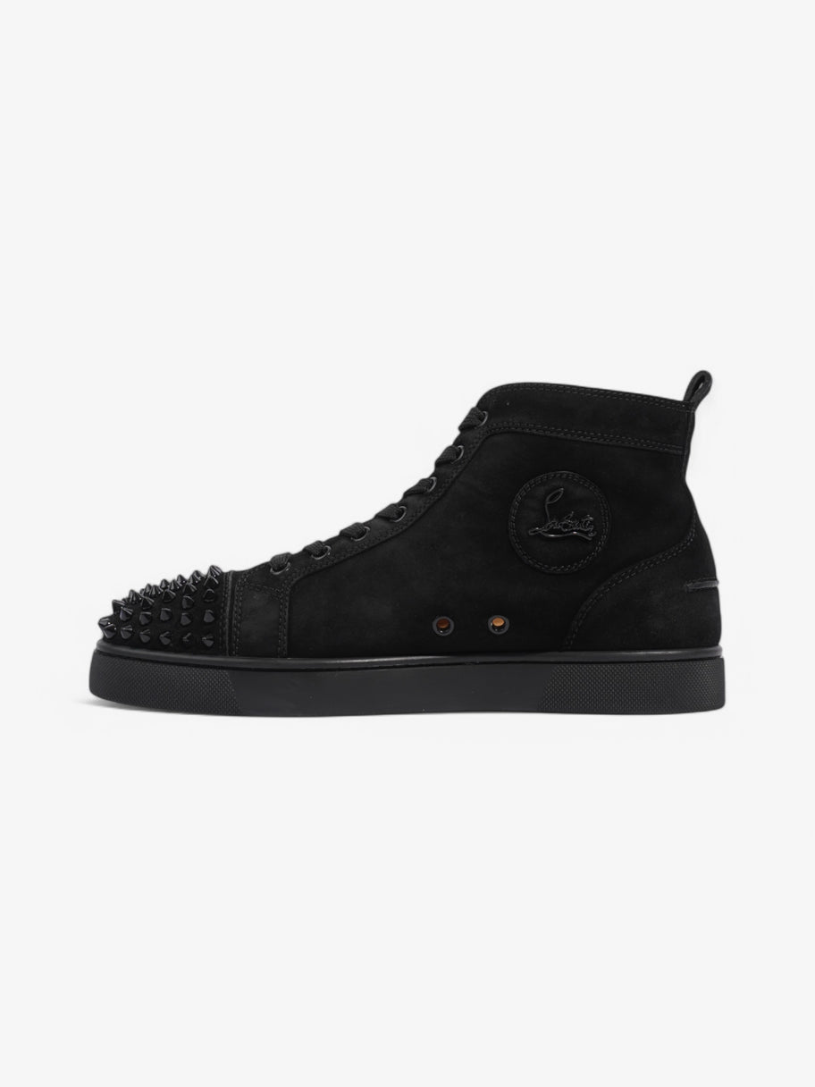 Christian Louboutin Lou Spikes High-tops Black Suede EU 40 UK 6 Image 3