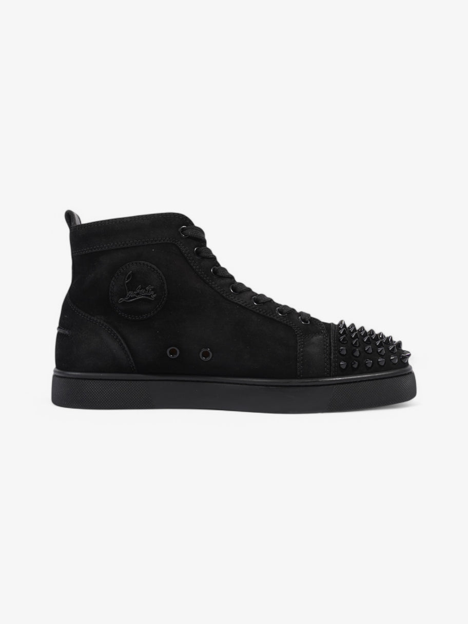 Christian Louboutin Lou Spikes High-tops Black Suede EU 40 UK 6 Image 4