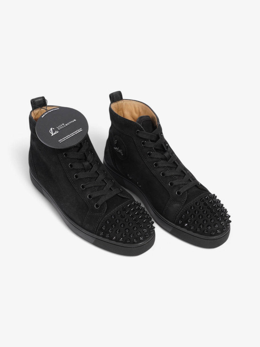 Christian Louboutin Lou Spikes High-tops Black Suede EU 40 UK 6 Image 7