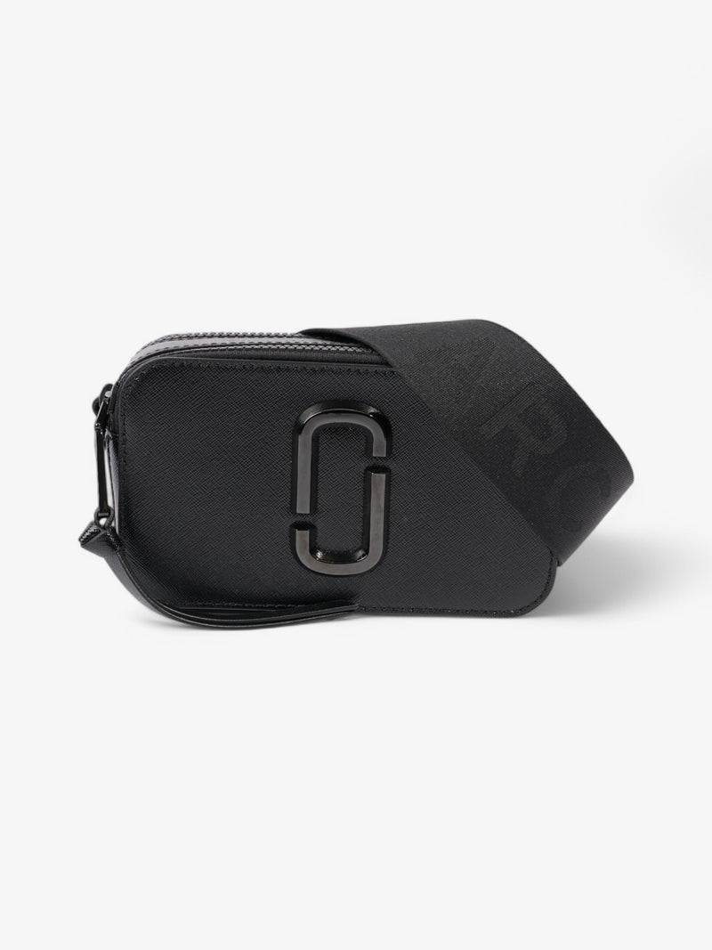  Marc Jacobs The Snapshot Bag Black Leather