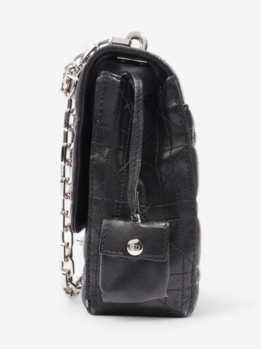 Christian Dior Miss Dior Cannage Flap Bag Black Leather Image 3